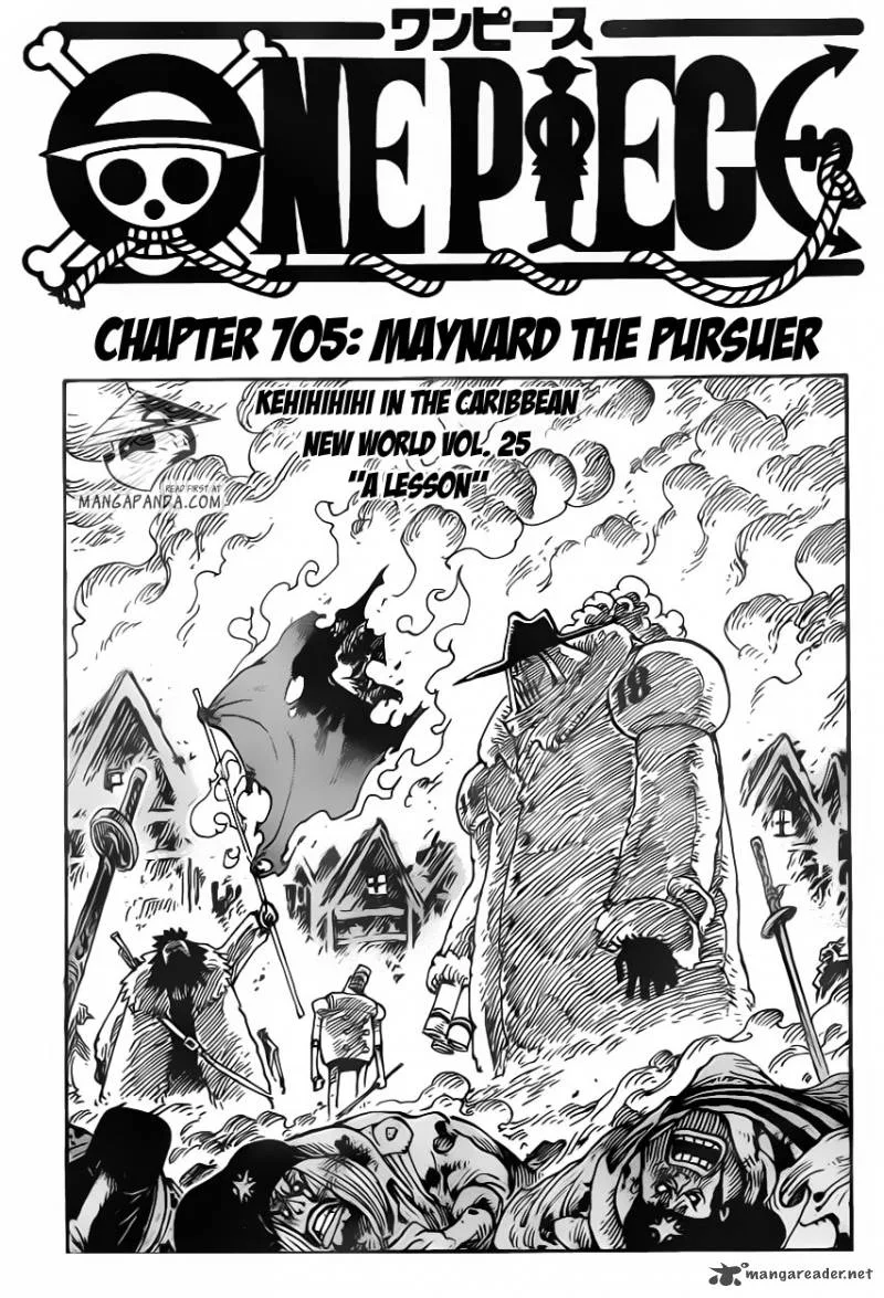 One Piece Chapter 705: Maynard The Pursuer – Page 2