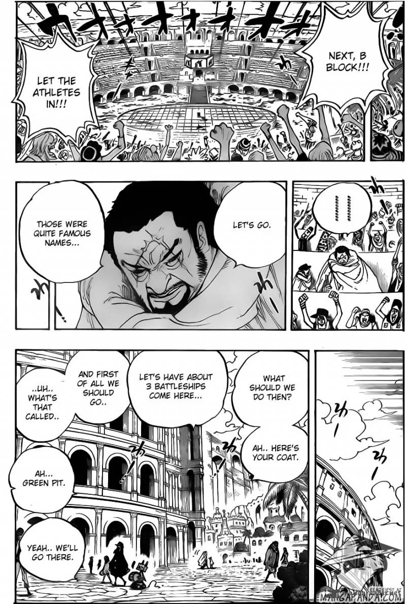 One Piece Chapter 705: Maynard The Pursuer – Page 7