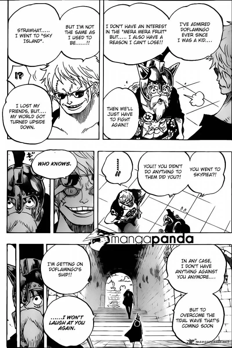 One Piece Chapter 706: I won’t laugh at you. – Page 10