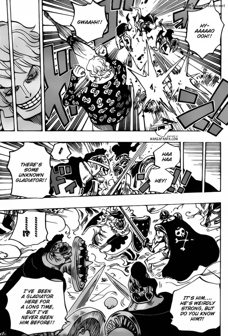 One Piece Chapter 707: B Block – Page 12
