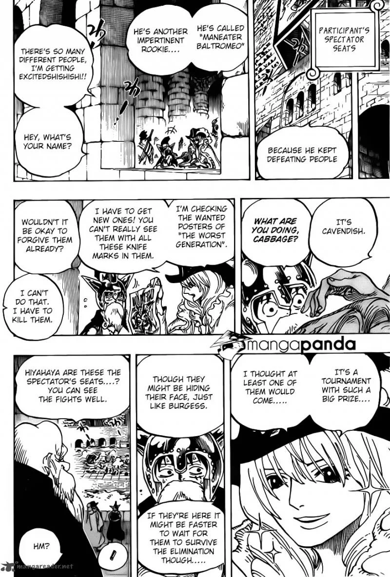One Piece Chapter 707: B Block – Page 15