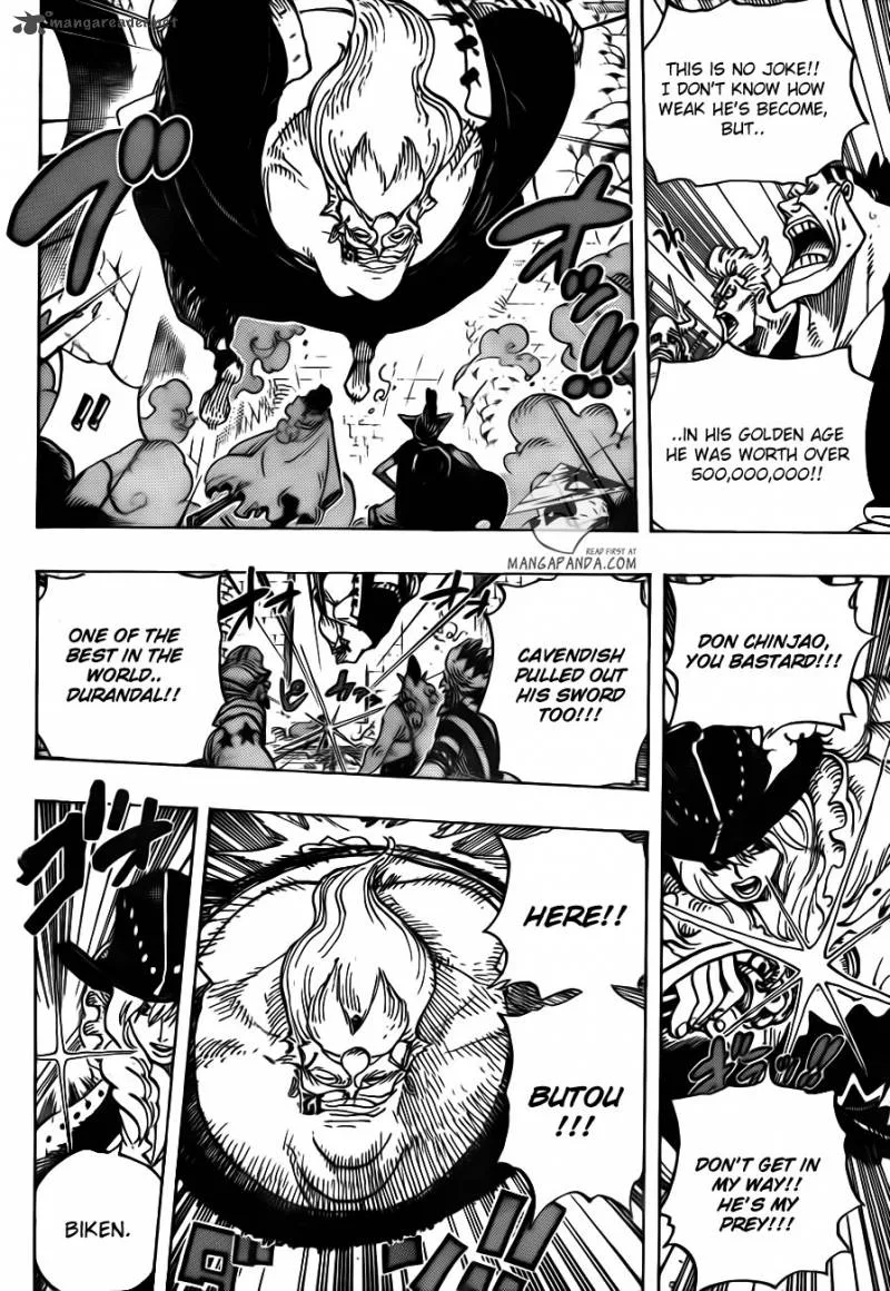 One Piece Chapter 708: Colosseum Of The Thieves – Page 6