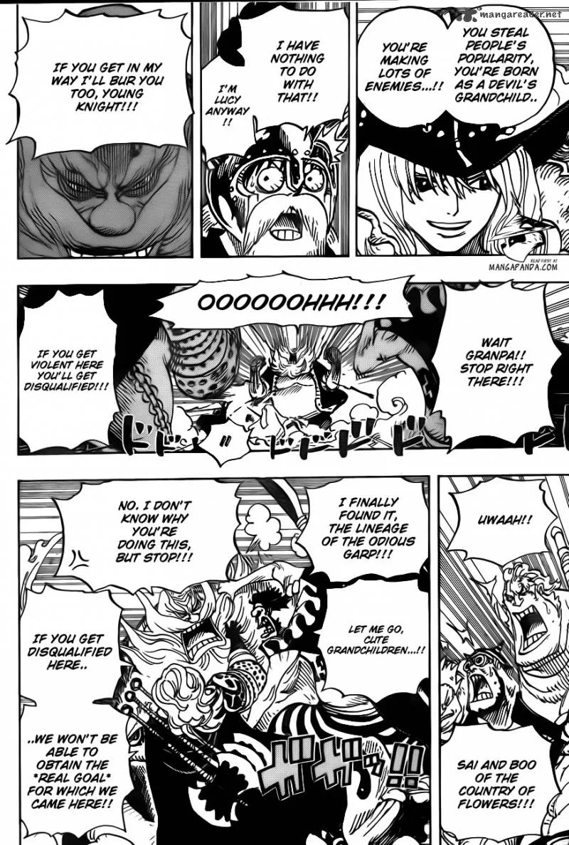 One Piece Chapter 708: Colosseum Of The Thieves – Page 10
