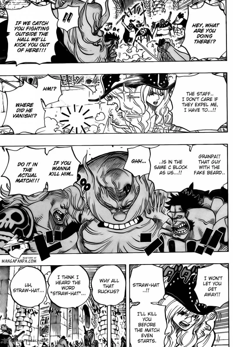 One Piece Chapter 708: Colosseum Of The Thieves – Page 11