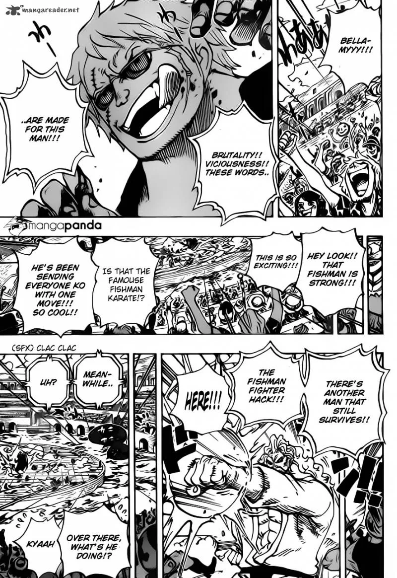 One Piece Chapter 708: Colosseum Of The Thieves – Page 15