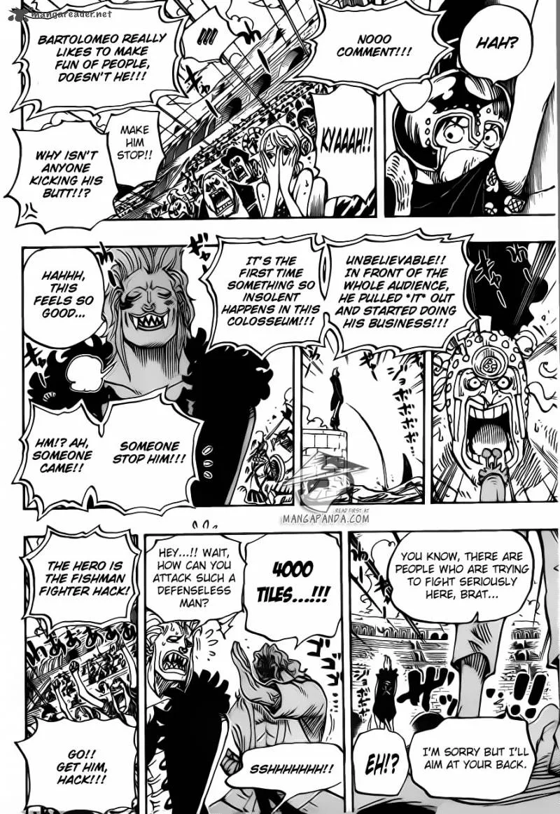 One Piece Chapter 708: Colosseum Of The Thieves – Page 16