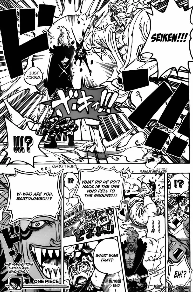 One Piece Chapter 708: Colosseum Of The Thieves – Page 17