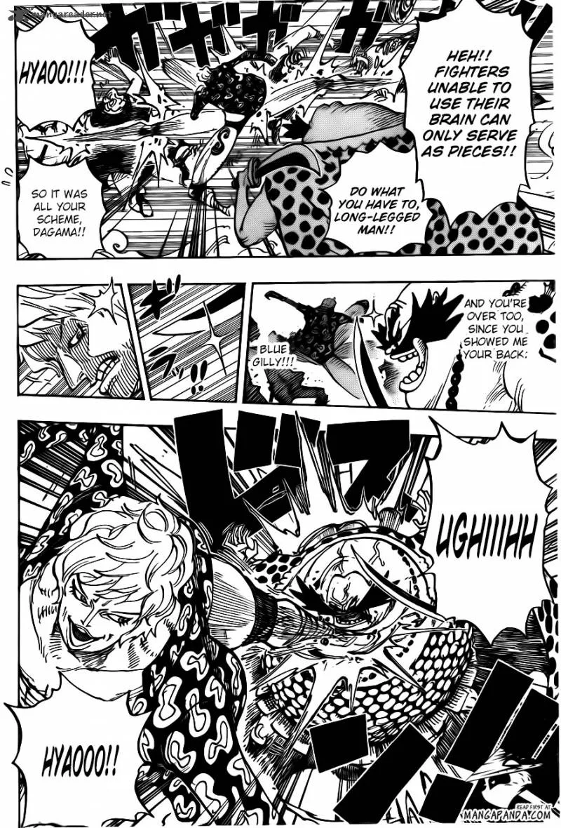 One Piece Chapter 709: King Punch!! – Page 8