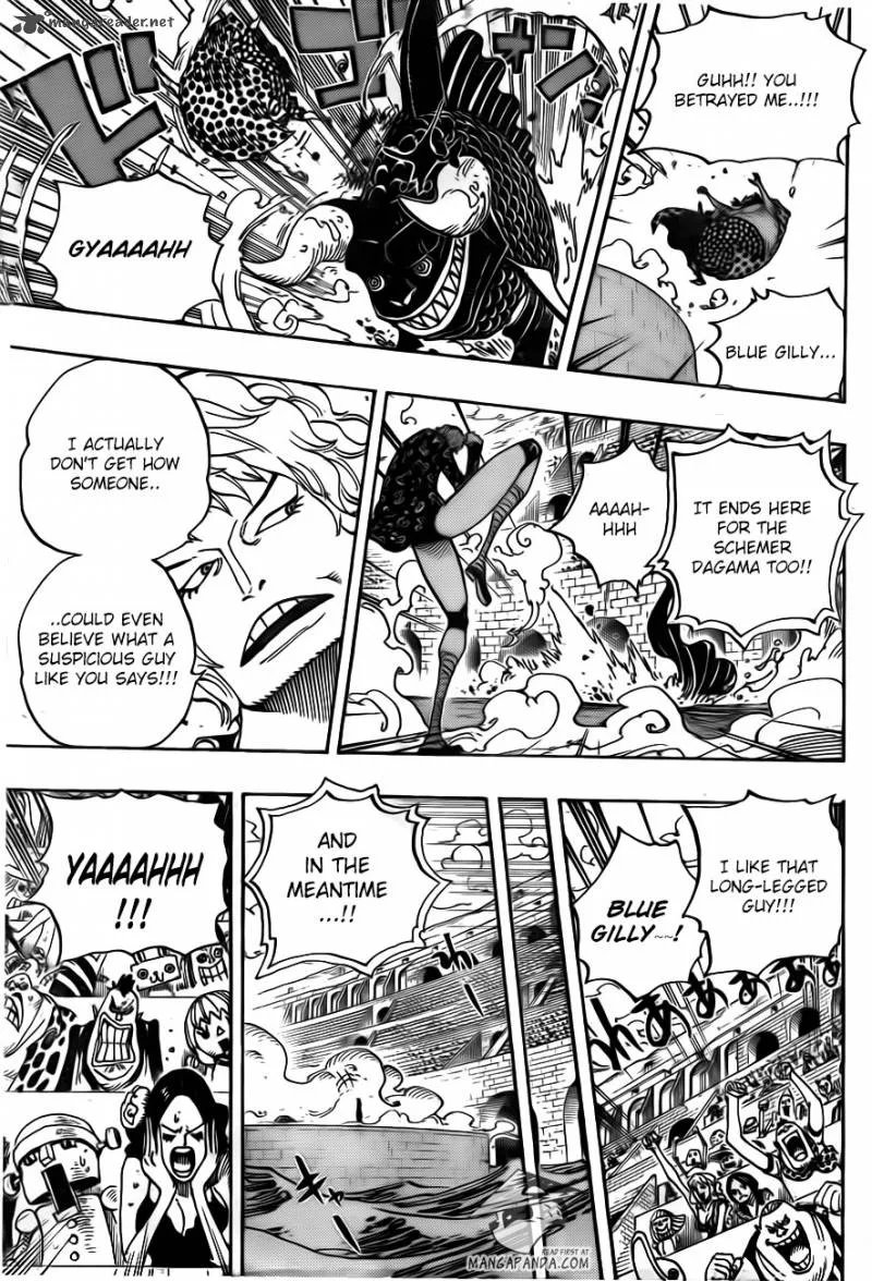 One Piece Chapter 709: King Punch!! – Page 9