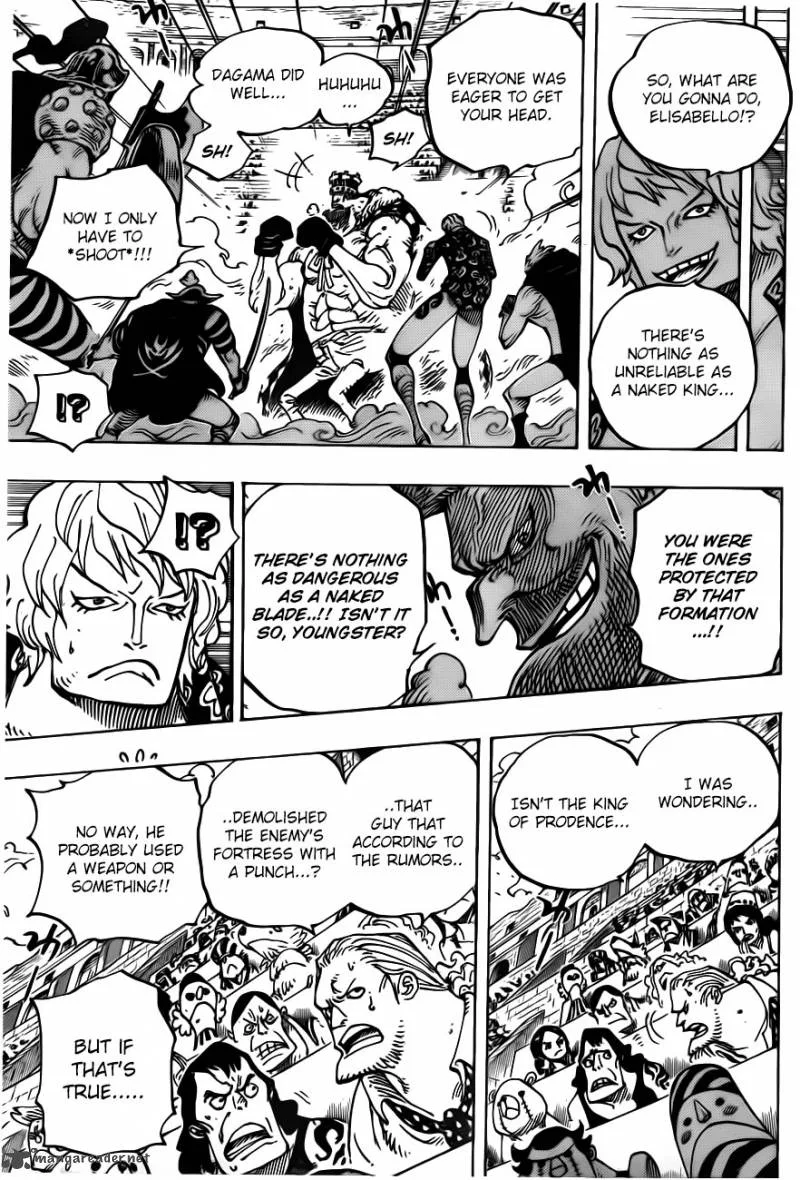 One Piece Chapter 709: King Punch!! – Page 11