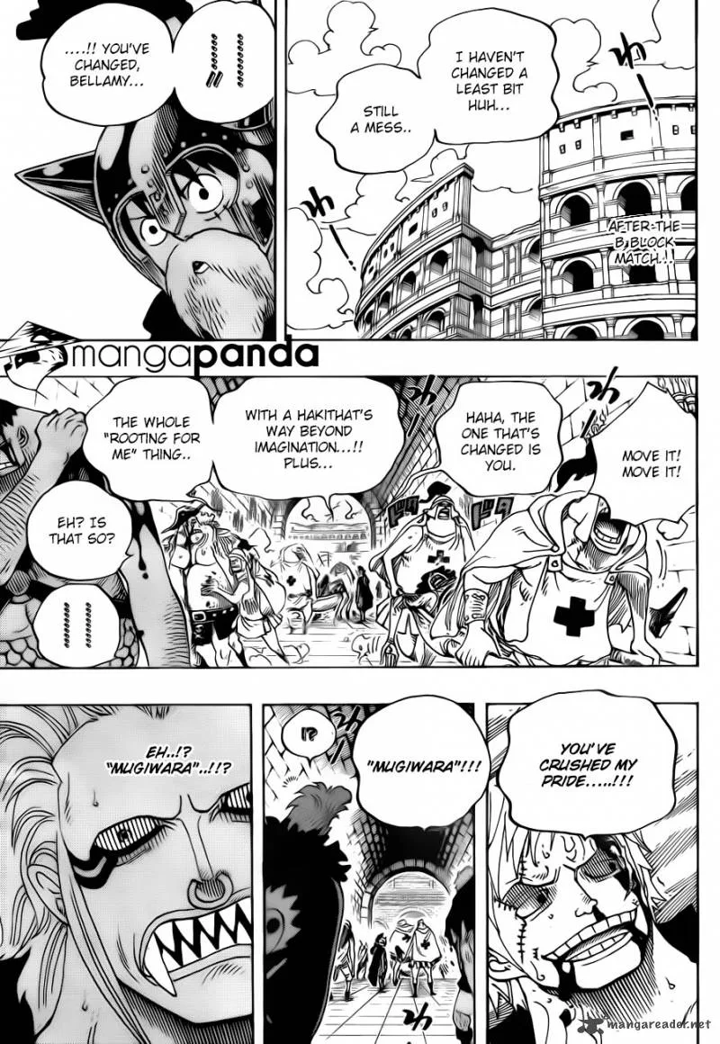 One Piece Chapter 710: Towards Green Bit – Page 3