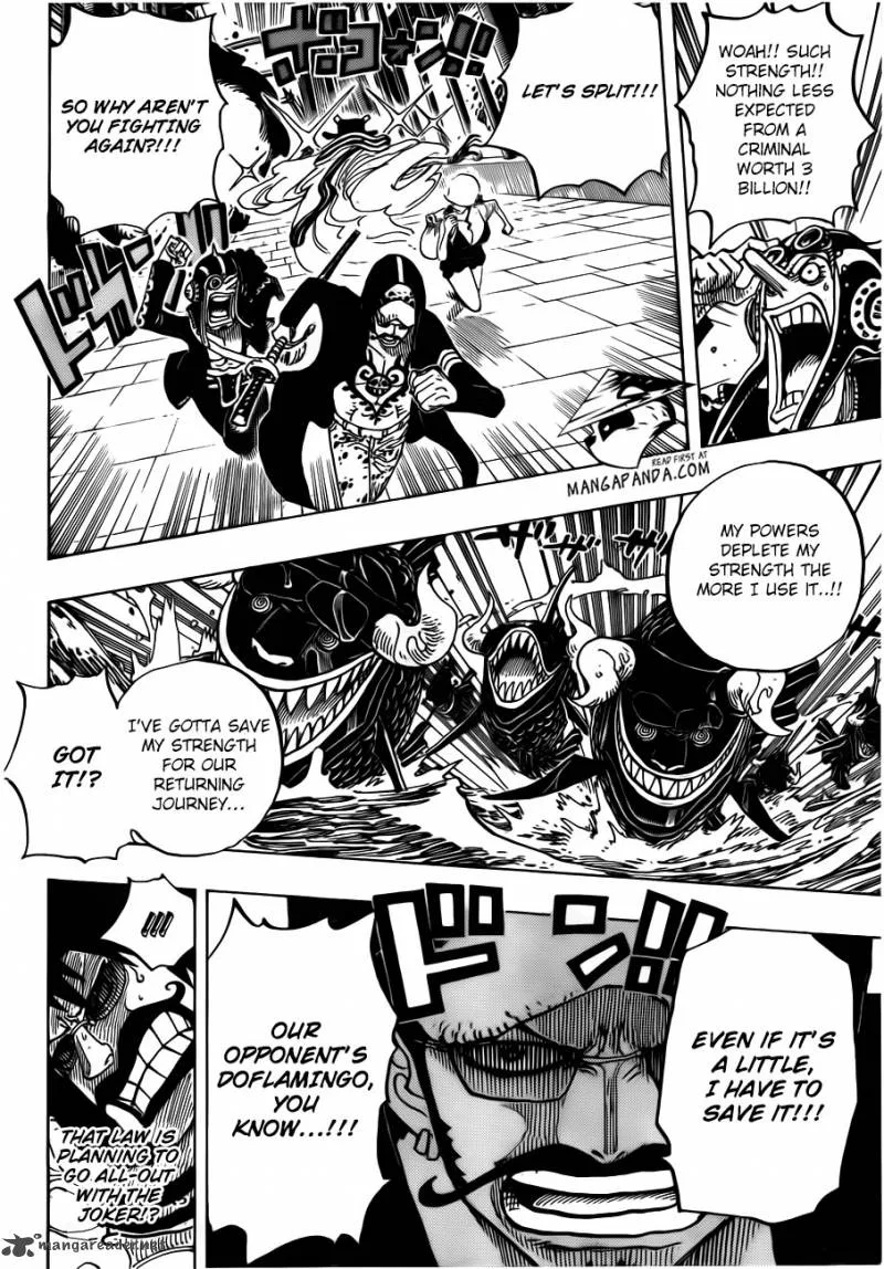 One Piece Chapter 710: Towards Green Bit – Page 8