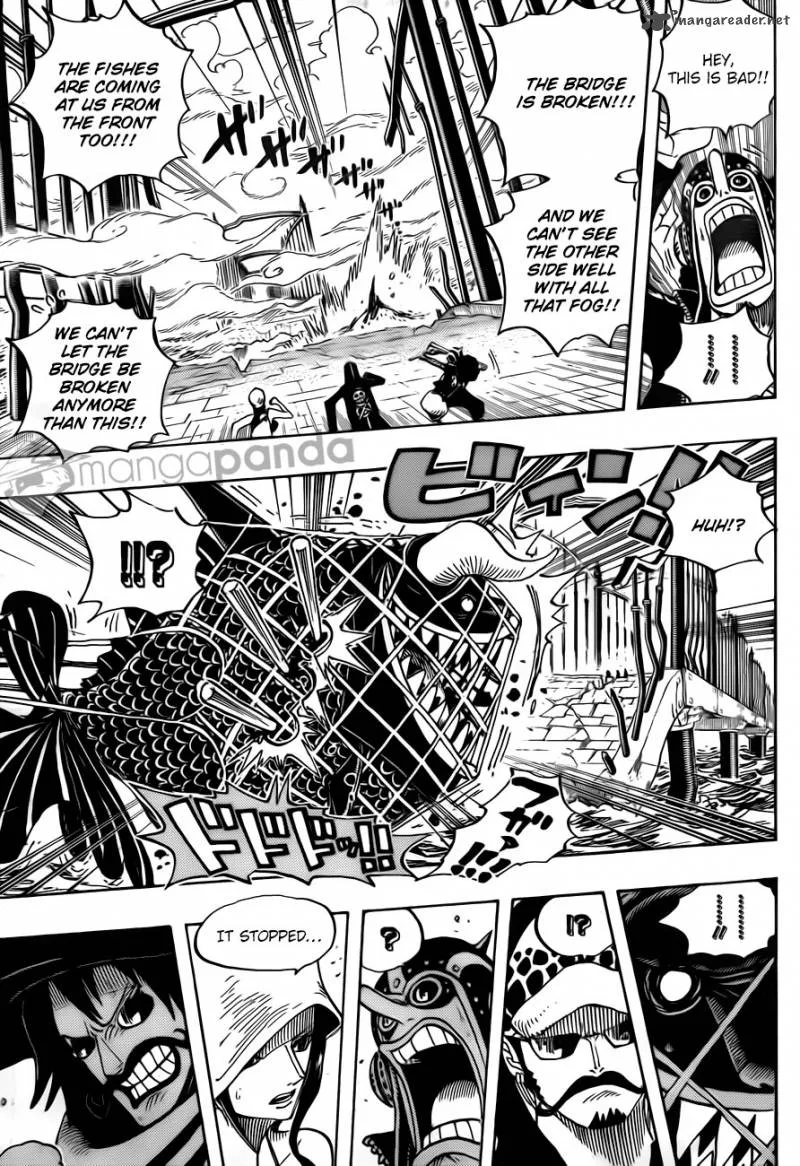 One Piece Chapter 710: Towards Green Bit – Page 9