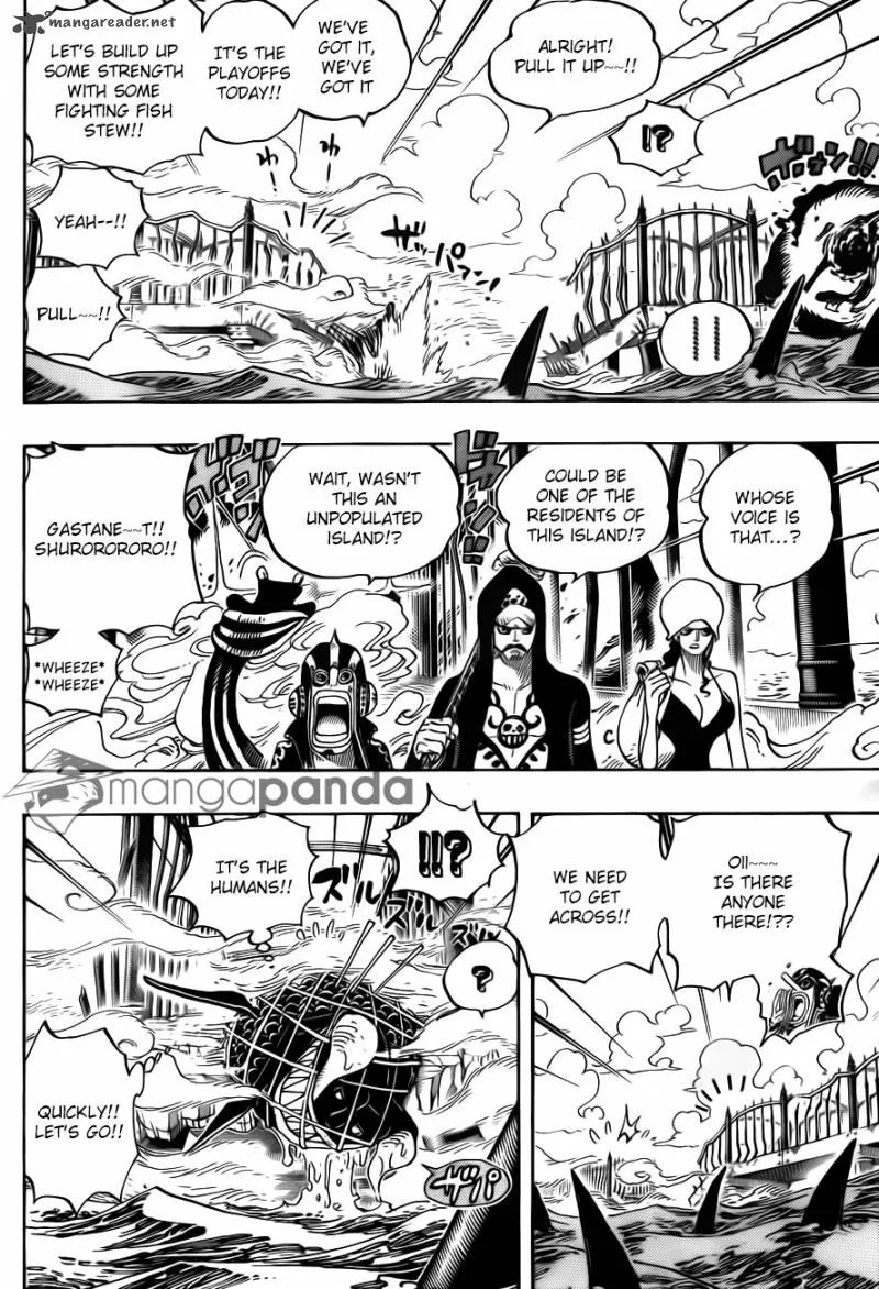 One Piece Chapter 710: Towards Green Bit – Page 10