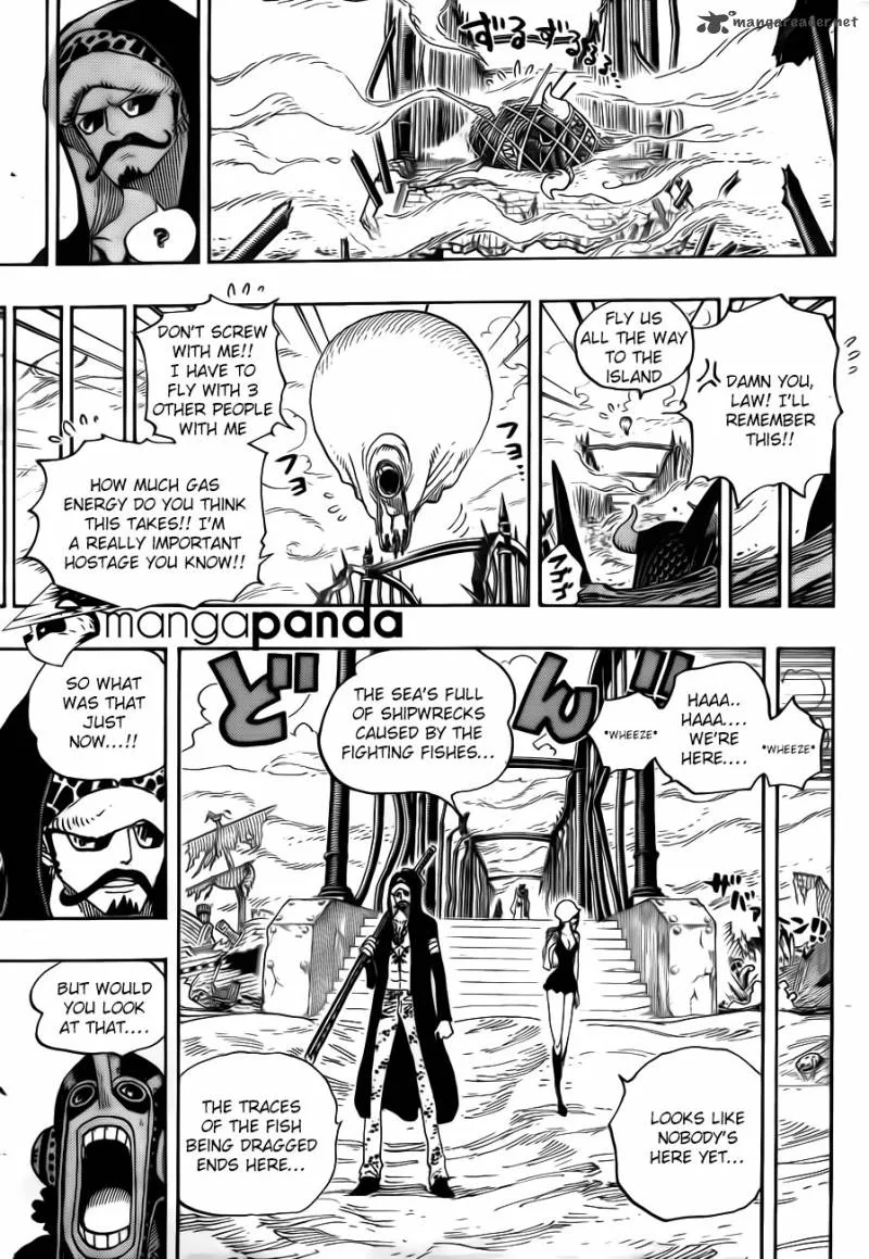 One Piece Chapter 710: Towards Green Bit – Page 11