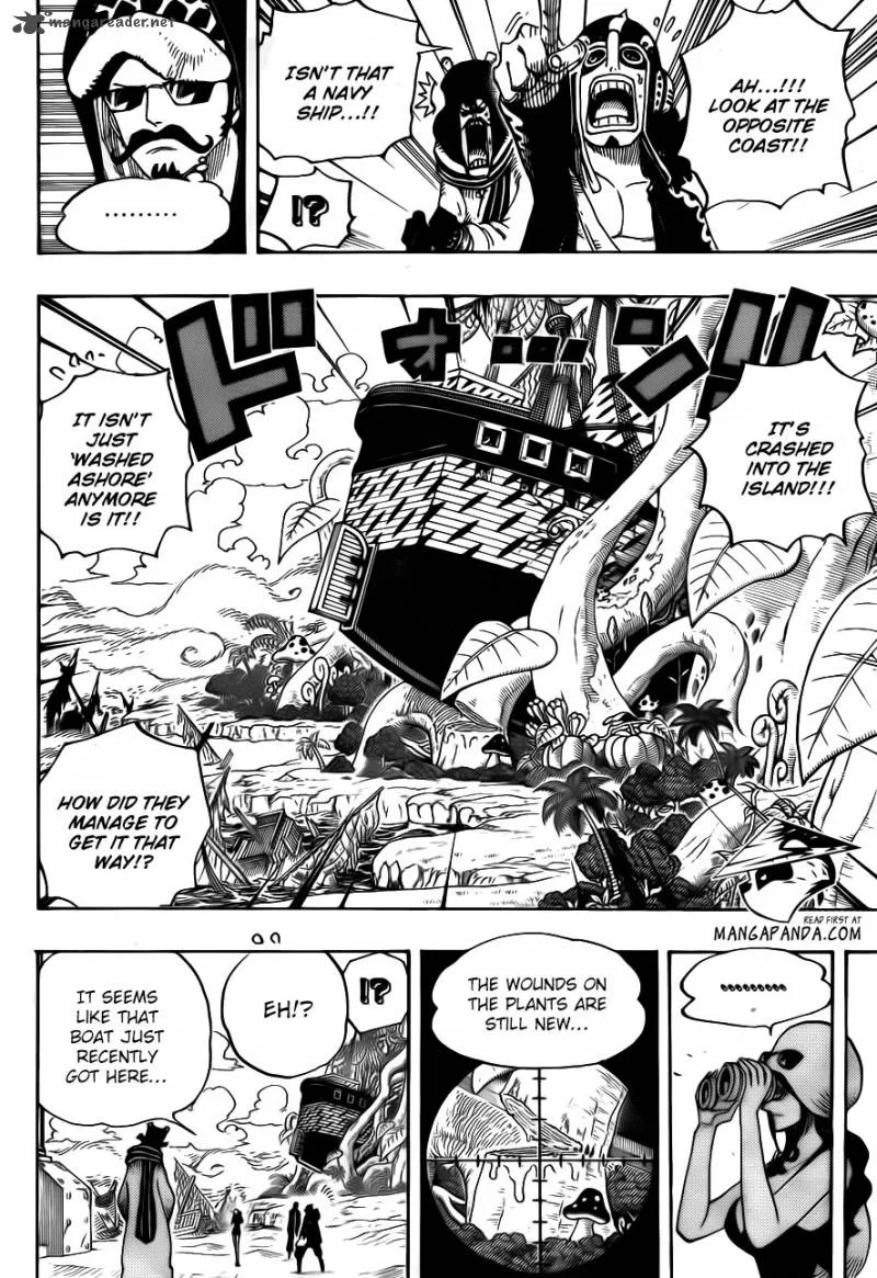 One Piece Chapter 710: Towards Green Bit – Page 13