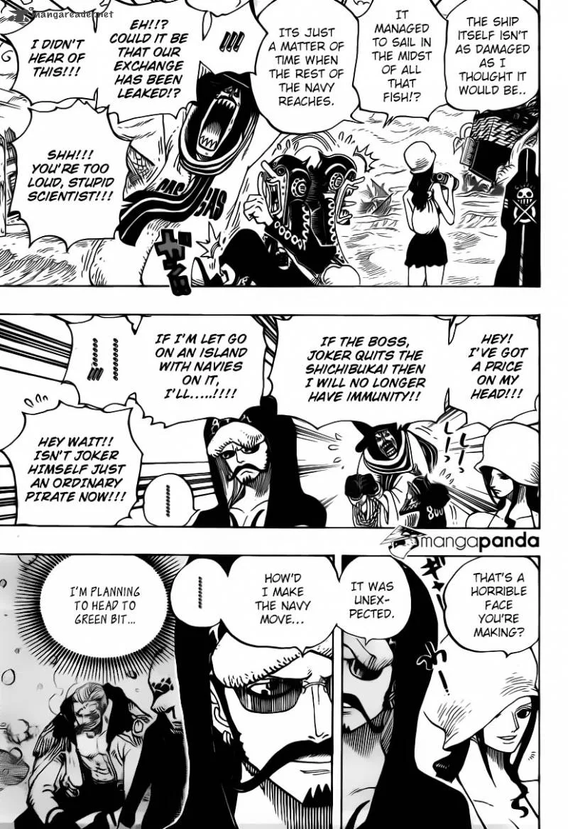 One Piece Chapter 710: Towards Green Bit – Page 14