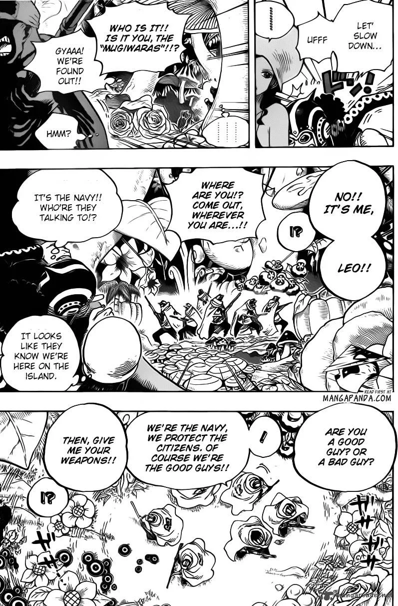 One Piece Chapter 710: Towards Green Bit – Page 16