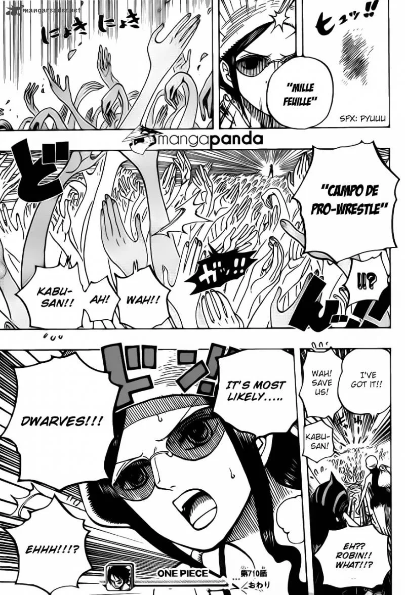 One Piece Chapter 710: Towards Green Bit – Page 18