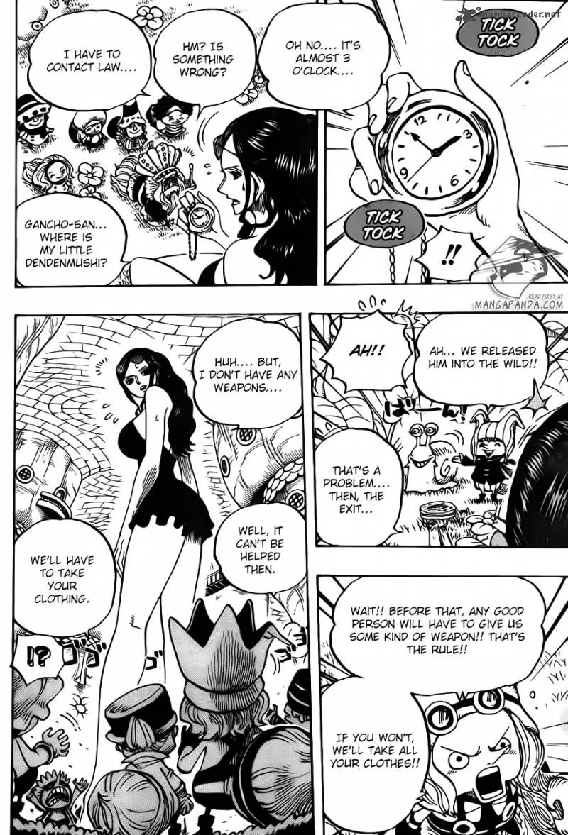 One Piece Chapter 711: Adventure in the country of gnomes – Page 9