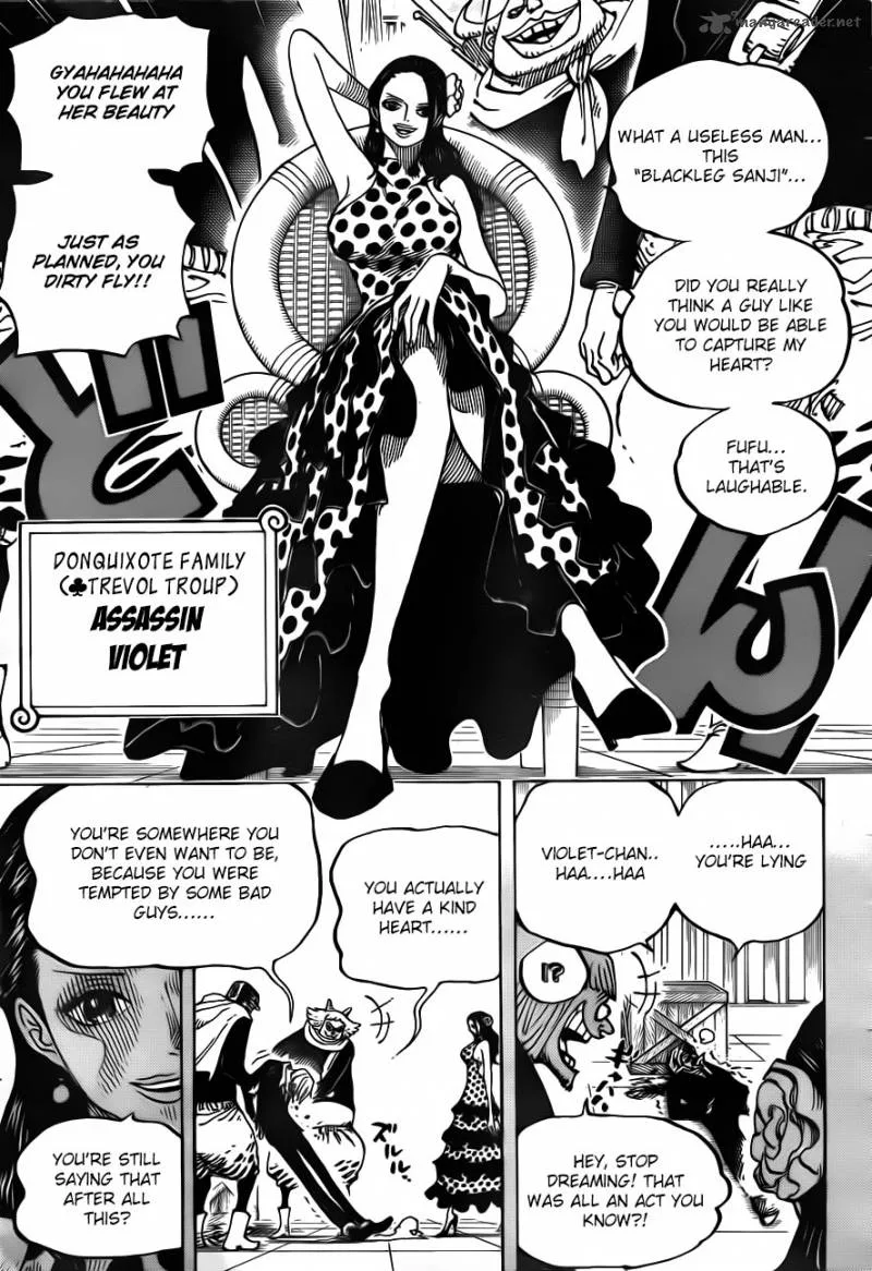 One Piece Chapter 712: Violet – Page 4
