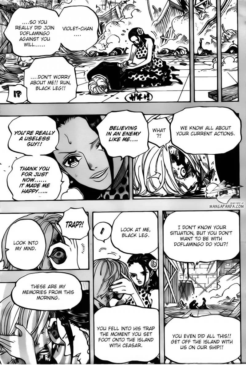 One Piece Chapter 712: Violet – Page 10