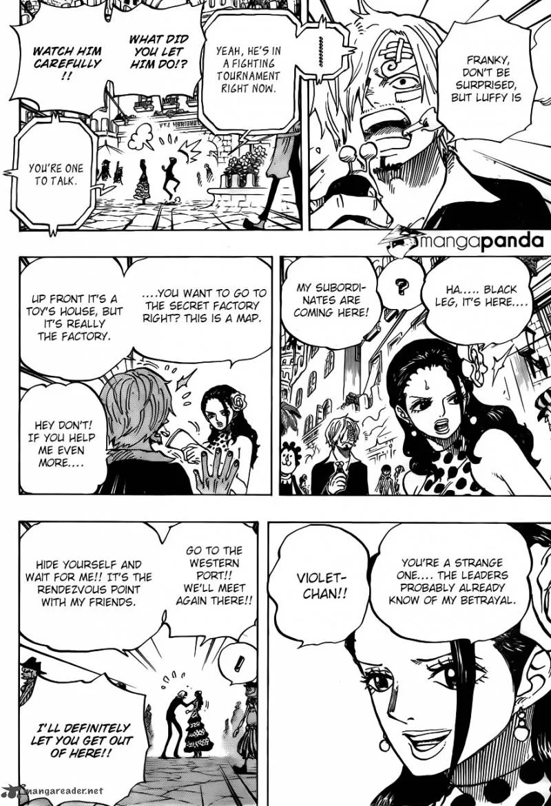 One Piece Chapter 713: Usoland – Page 15