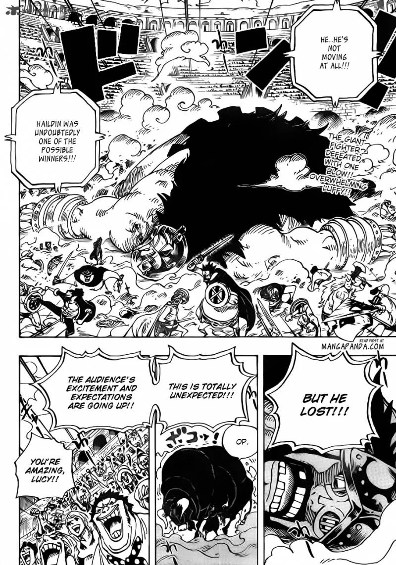 One Piece Chapter 715: Violent Fight In Block C – Page 4
