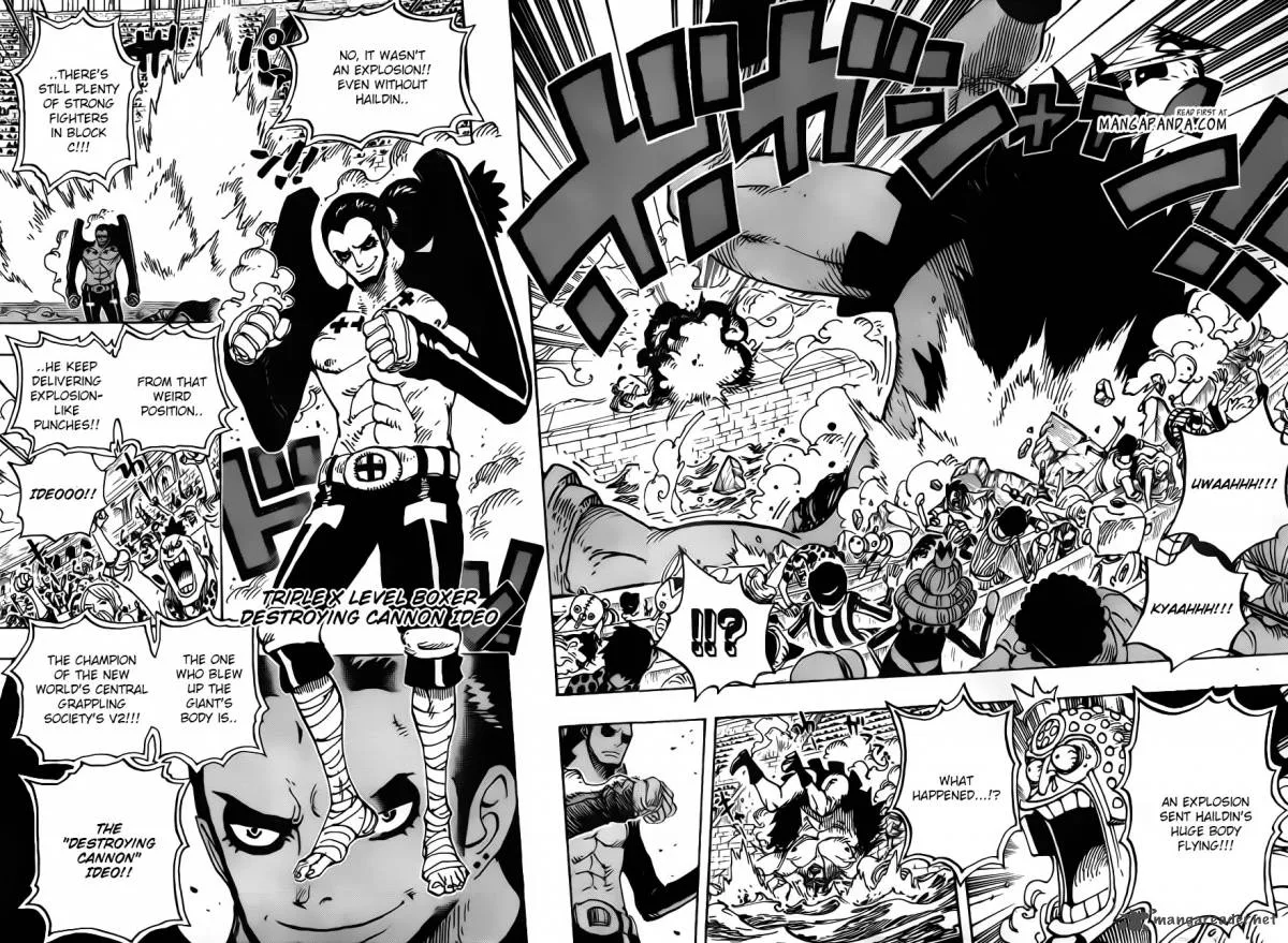 One Piece Chapter 715: Violent Fight In Block C – Page 6