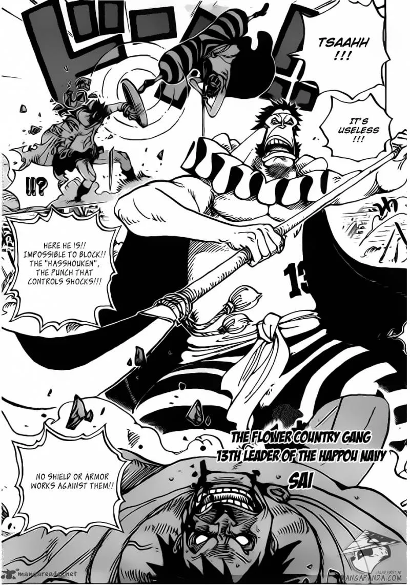 One Piece Chapter 715: Violent Fight In Block C – Page 8