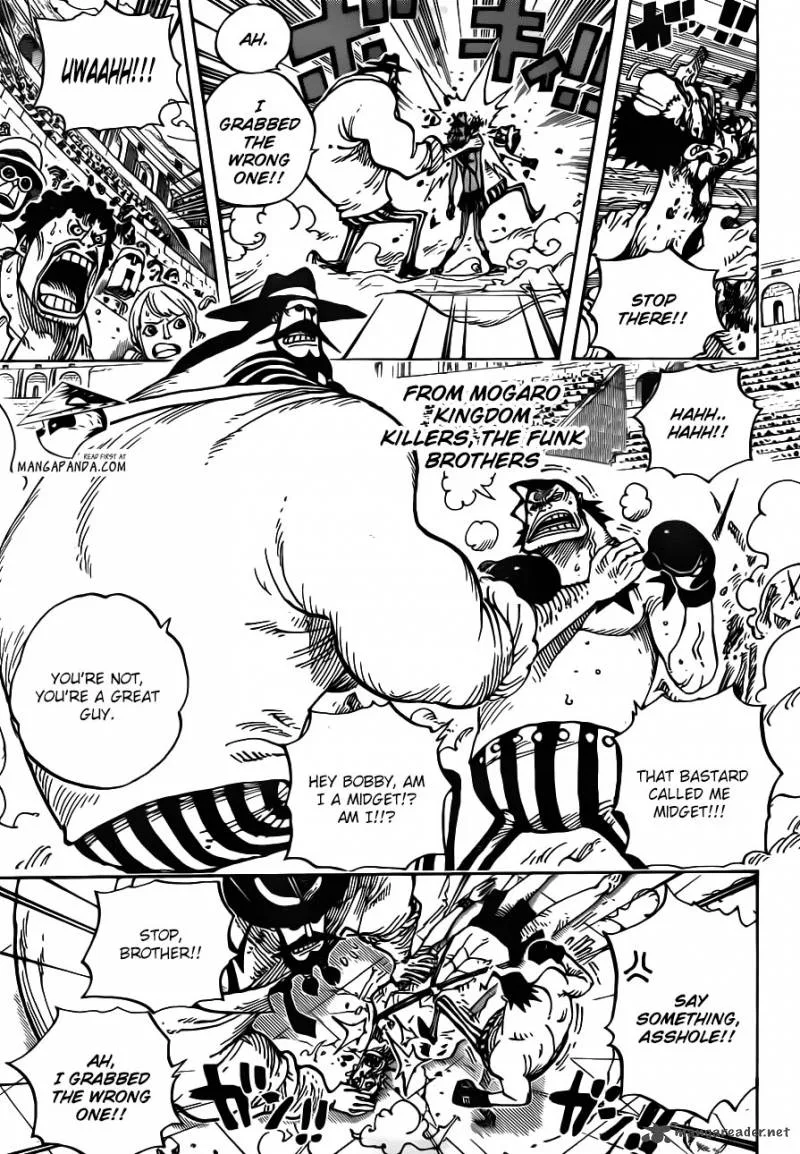 One Piece Chapter 715: Violent Fight In Block C – Page 13