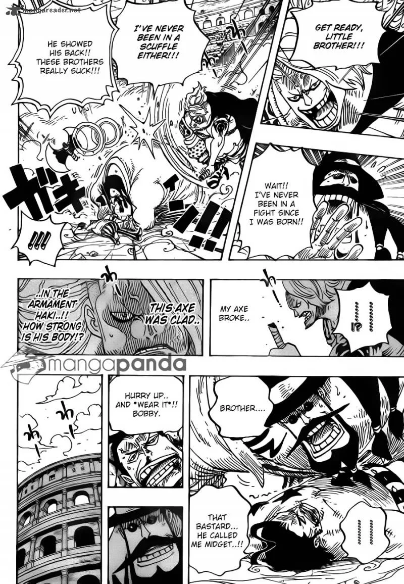 One Piece Chapter 715: Violent Fight In Block C – Page 16