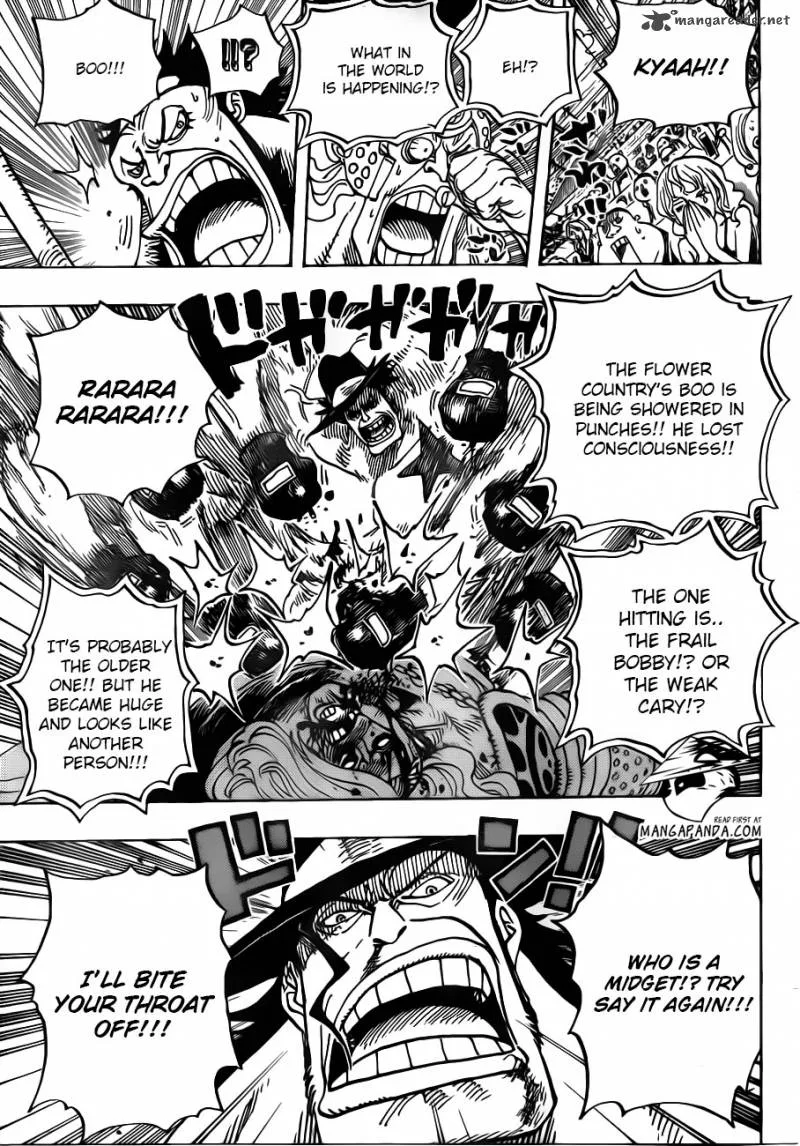 One Piece Chapter 715: Violent Fight In Block C – Page 17