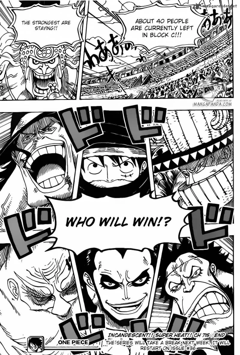 One Piece Chapter 715: Violent Fight In Block C – Page 19