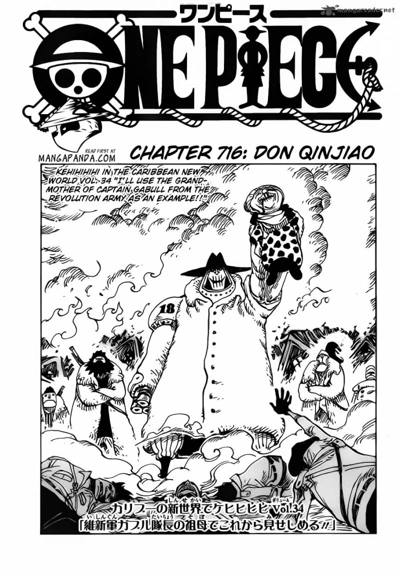 One Piece Chapter 716: Don Qinjiao – Page 3