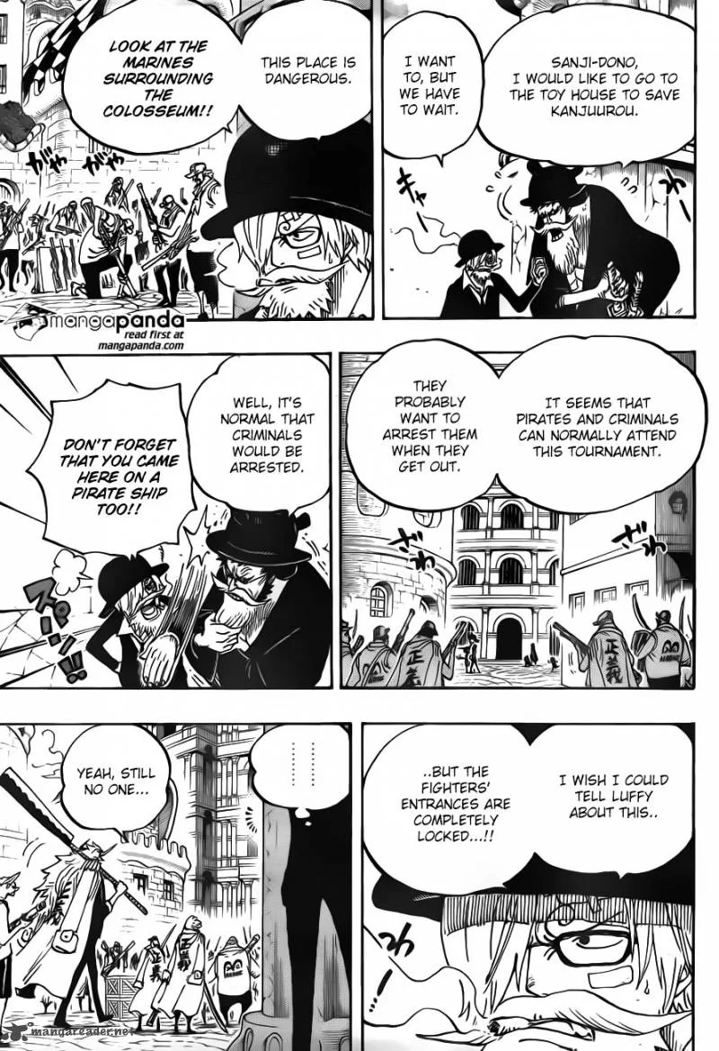 One Piece Chapter 717: What Dressrosa's forgot – Page 7