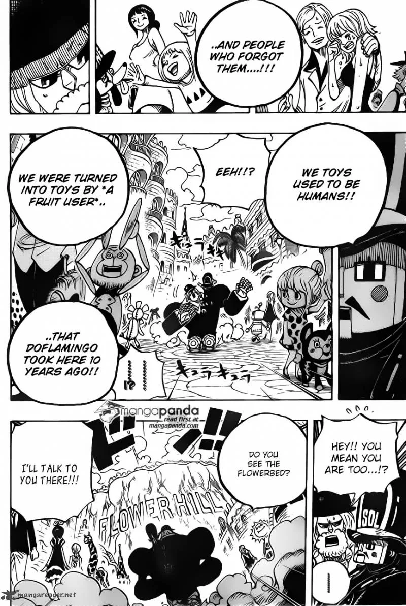 One Piece Chapter 717: What Dressrosa's forgot – Page 14
