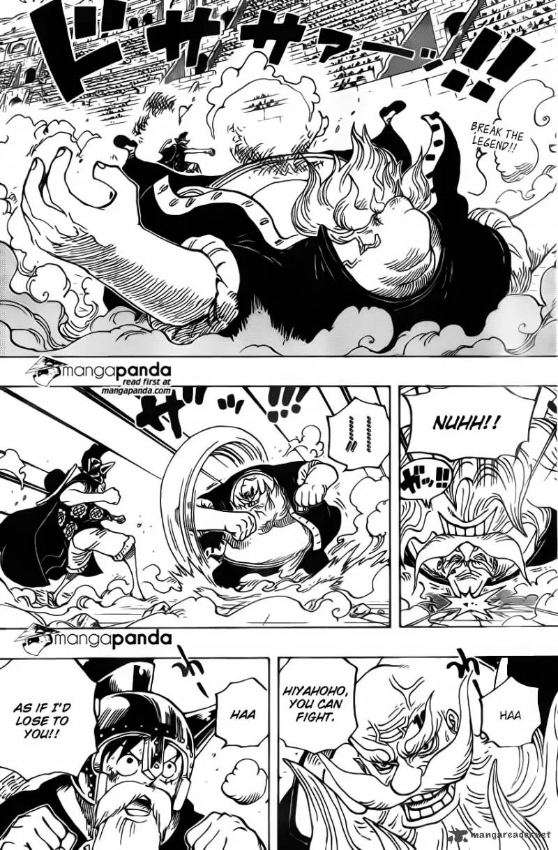 One Piece Chapter 719: Open, Chinjao! – Page 4