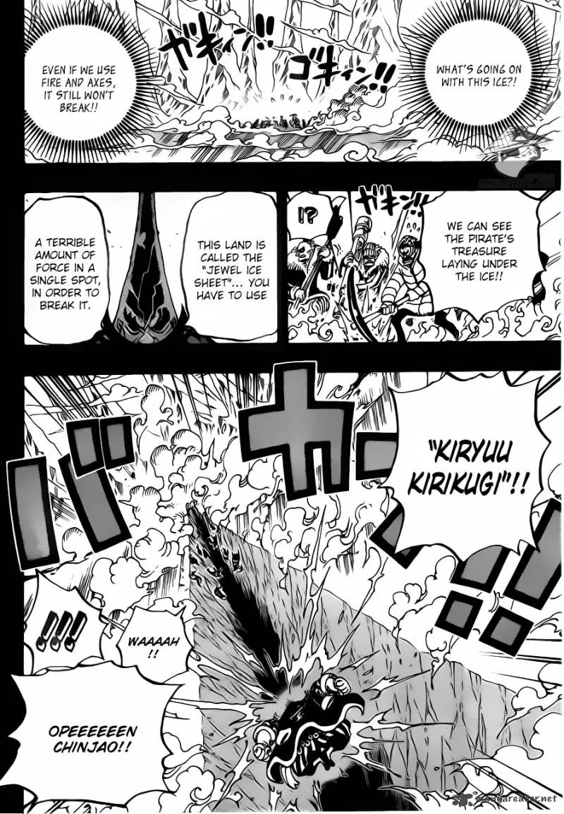 One Piece Chapter 719: Open, Chinjao! – Page 8