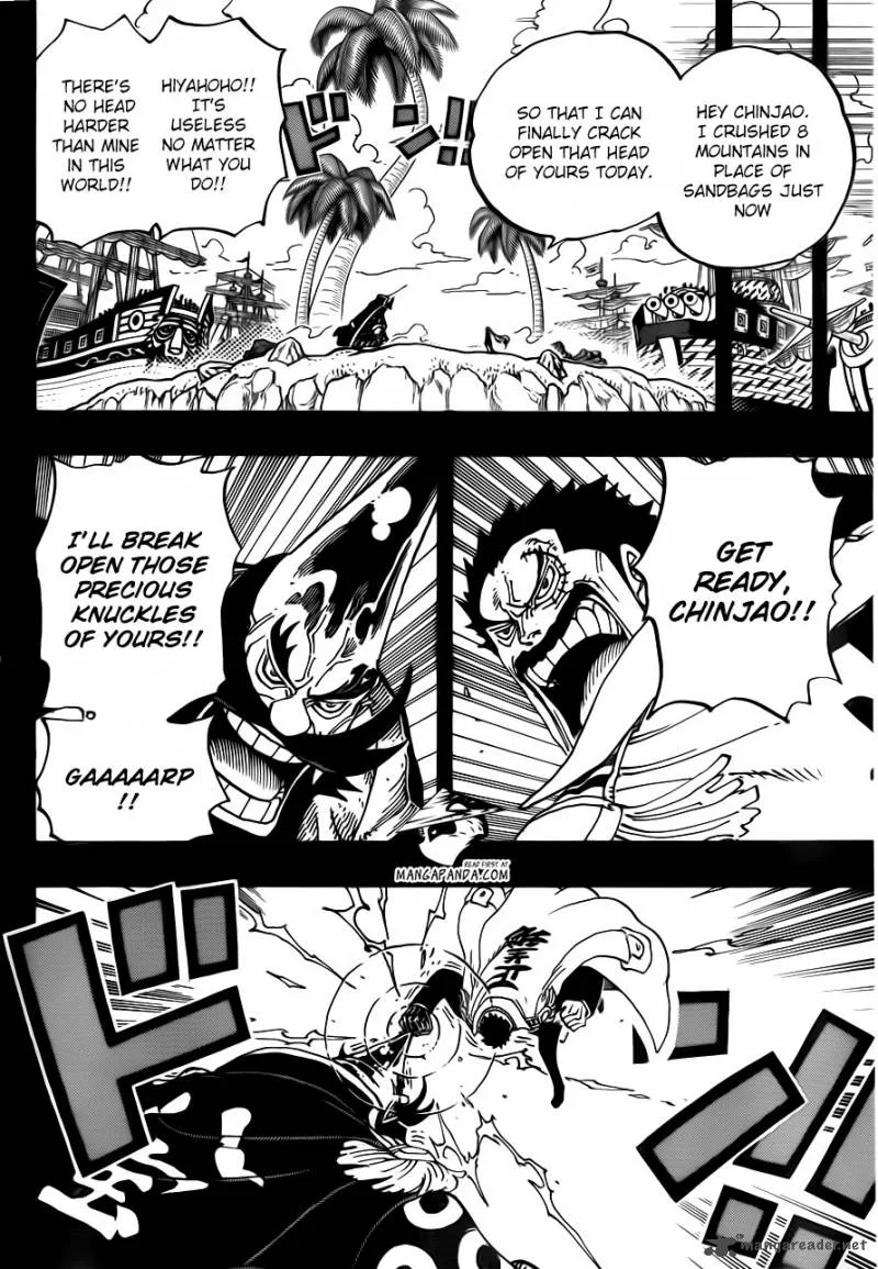 One Piece Chapter 719: Open, Chinjao! – Page 10