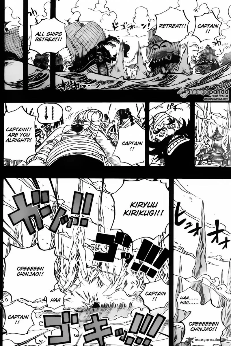 One Piece Chapter 719: Open, Chinjao! – Page 12