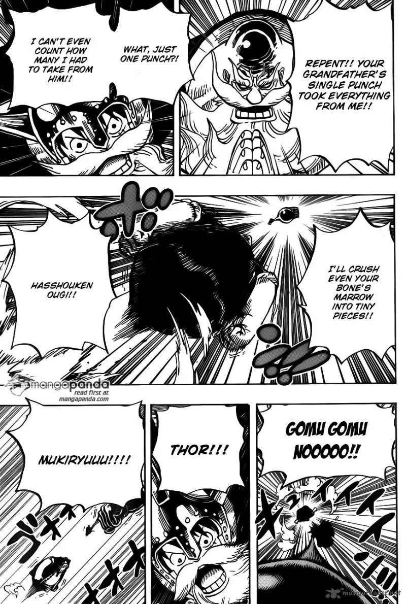 One Piece Chapter 719: Open, Chinjao! – Page 15