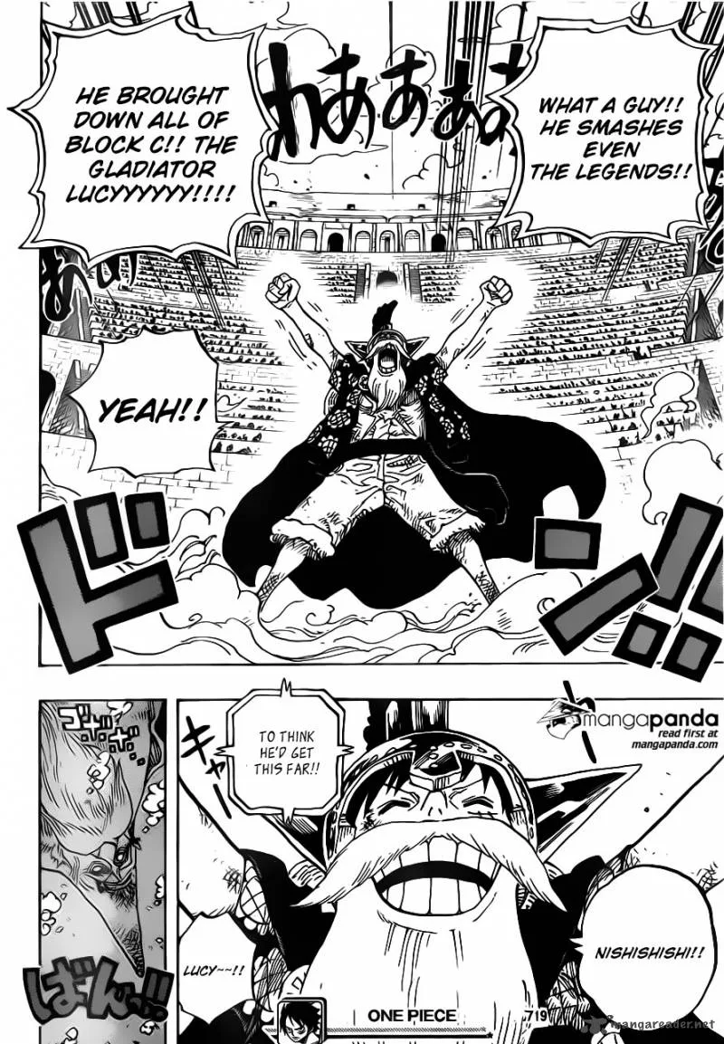 One Piece Chapter 719: Open, Chinjao! – Page 19