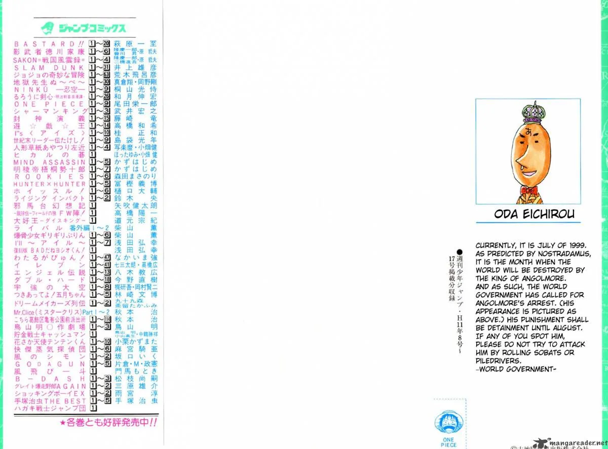 One Piece Chapter 72: Suited To Ones Level – Page 2