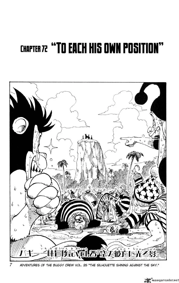 One Piece Chapter 72: Suited To Ones Level – Page 7