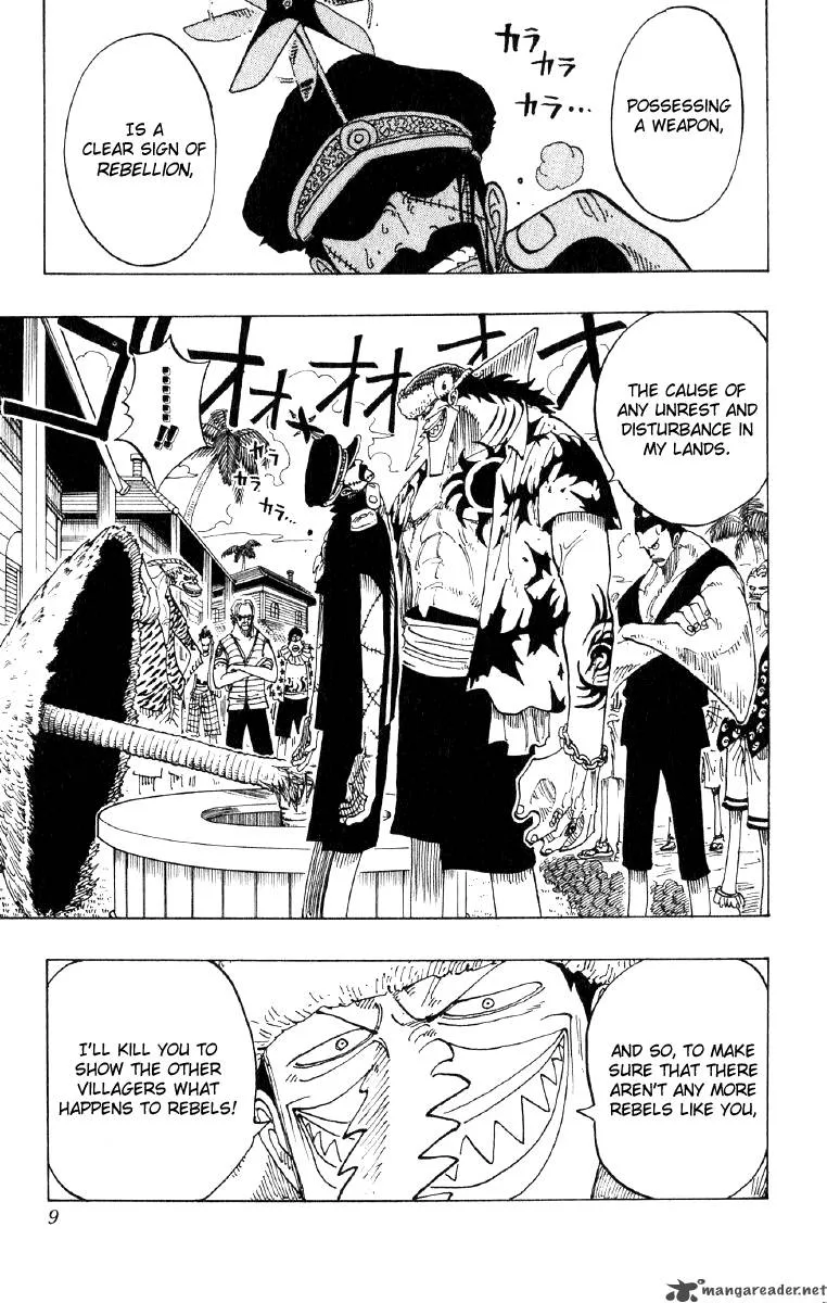 One Piece Chapter 72: Suited To Ones Level – Page 9
