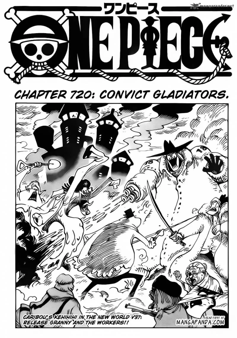 One Piece Chapter 720: Convict Gladiators. – Page 3