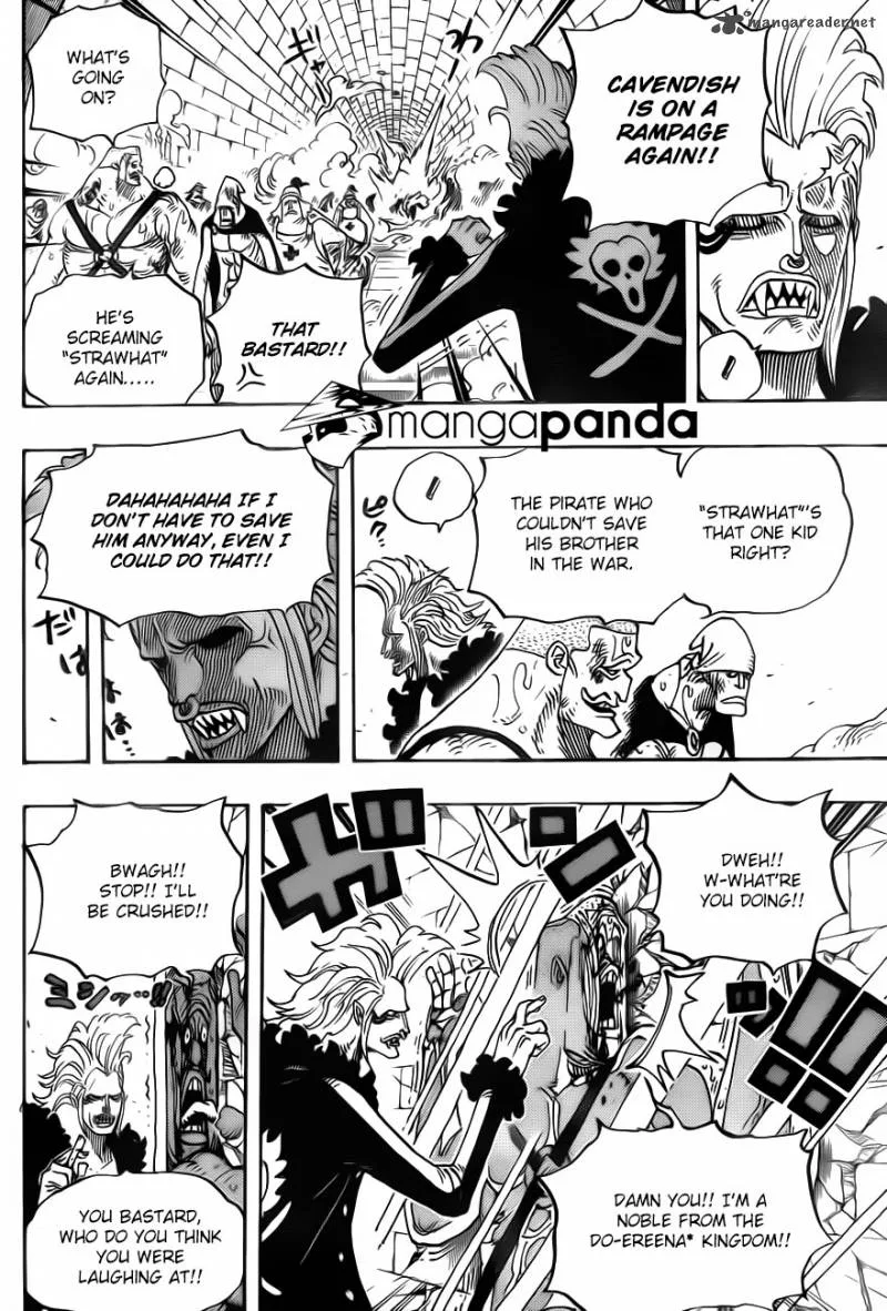 One Piece Chapter 720: Convict Gladiators. – Page 6