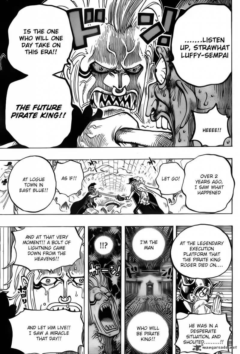 One Piece Chapter 720: Convict Gladiators. – Page 7