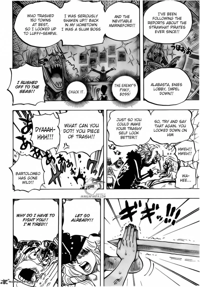 One Piece Chapter 720: Convict Gladiators. – Page 8